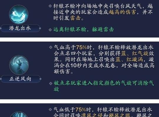 《天刀手游心剑战境萧四无》全攻略（如何轻松击败萧四无？）