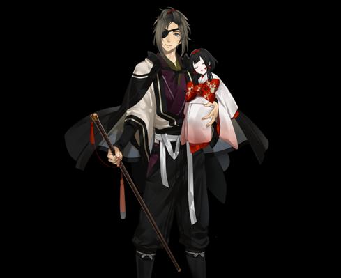 《以执剑之刻萩岚雪》游戏中武士立绘背景资料介绍（探寻萩岚雪的传奇故事和画风背景）